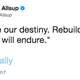 Screenshot of a tweet from white supremacist James Allsup during President Trump’s fascist rally in Phoenix on August 22, 2017 (Twitter)